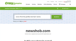 Desktop Screenshot of newshob.com
